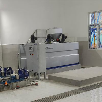 Sistema di dosaggio in polimeri 1000L/ora per aumentare la produttività nell'industria alimentare e delle bevande
