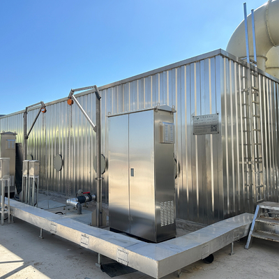 Macchine per lo smaltimento di gas in acciaio inossidabile 316 per impianti di depurazione ecologici