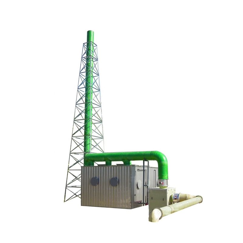 300 kg Peso Odore Trattamento dei gas di scarico e filtro deodorificante Equipaggiamento di deodorazione biologica